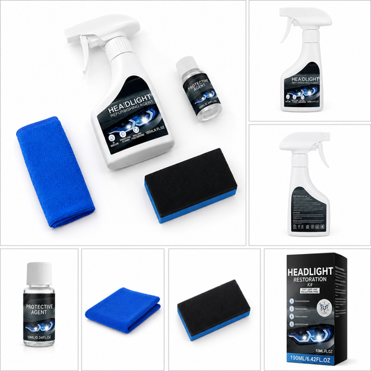 Headlight Restoration Kit | Restore Foggy Headlights in 10 mins