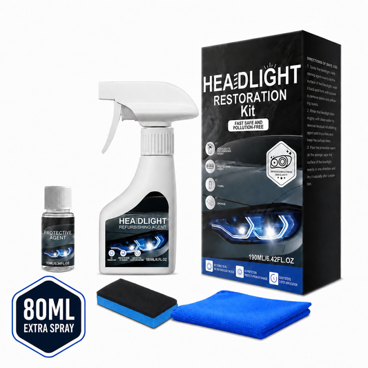 Headlight Restoration Kit | Restore Foggy Headlights in 10 mins